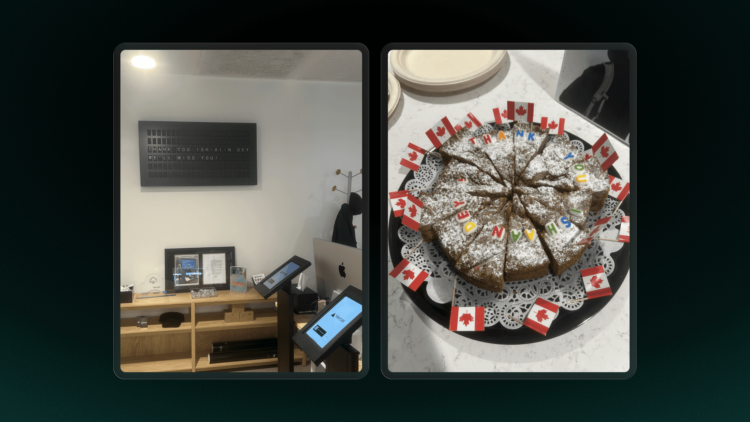 Goodbye cake